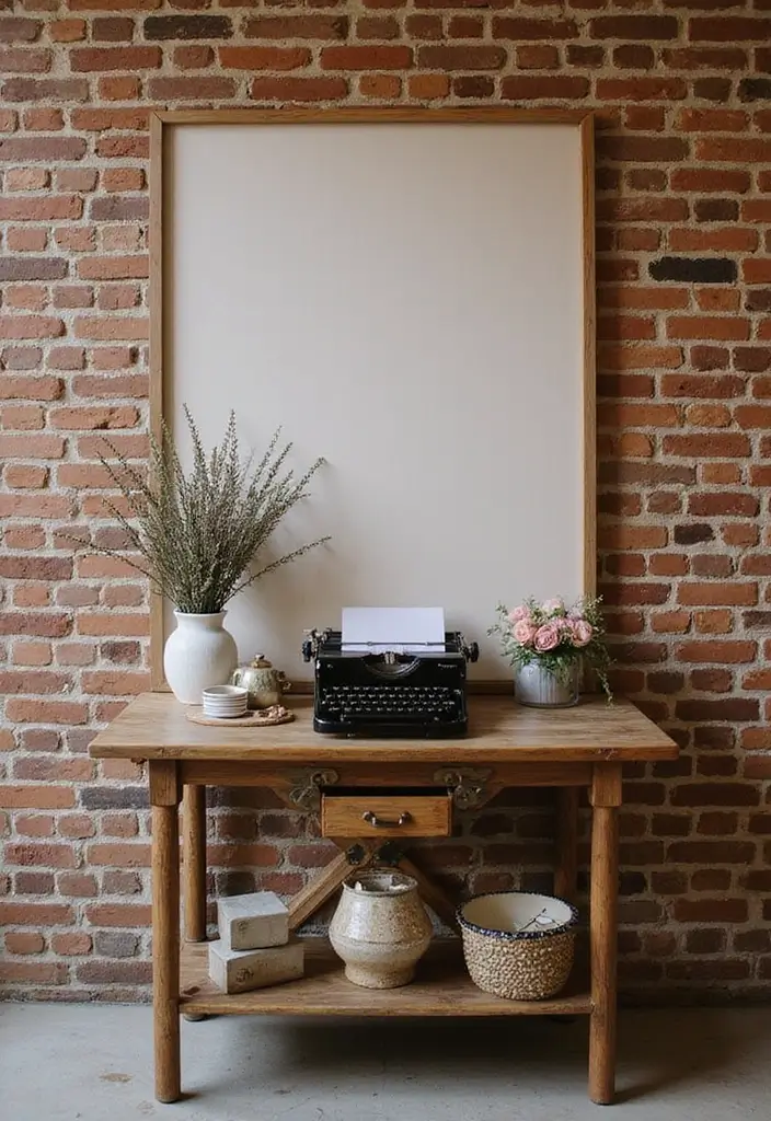 25 Brick Wedding Venue Decor Ideas With Industrial Chic Style 48 25 Brick Wedding Venue Decor Ideas With Industrial Chic Style - 14. Creative Guest Book Alternatives