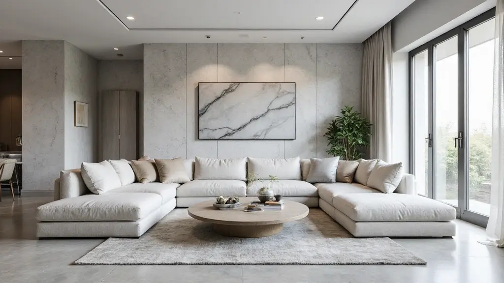 25 Gray Marble Living Room Decor Ideas For Modern Spaces