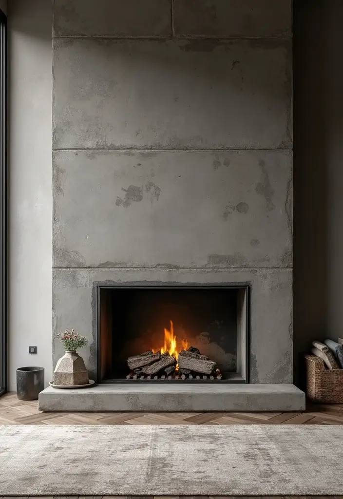 25 Industrial Living Room Decor Ideas For Loft Aesthetic Homes 28 25 Industrial Living Room Decor Ideas For Loft Aesthetic Homes - 16. Industrial-Style Fireplaces