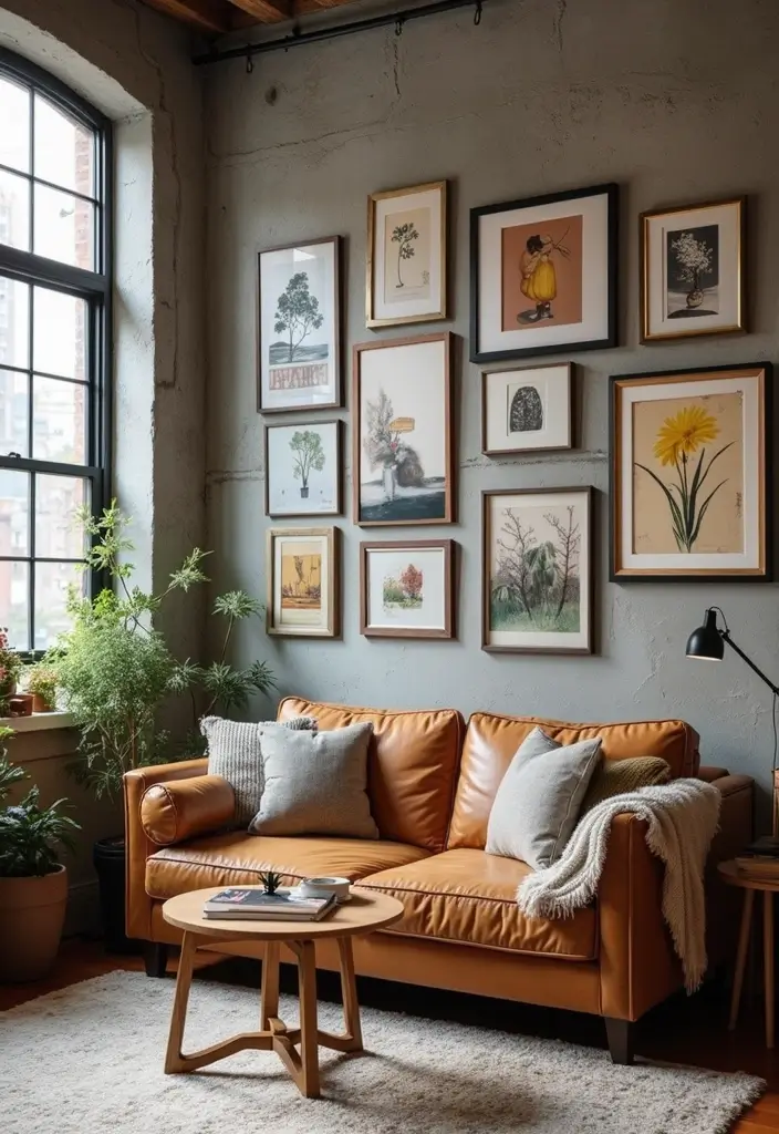 25 Industrial Living Room Decor Ideas For Loft Aesthetic Homes 35 25 Industrial Living Room Decor Ideas For Loft Aesthetic Homes - 21. Personal Touches