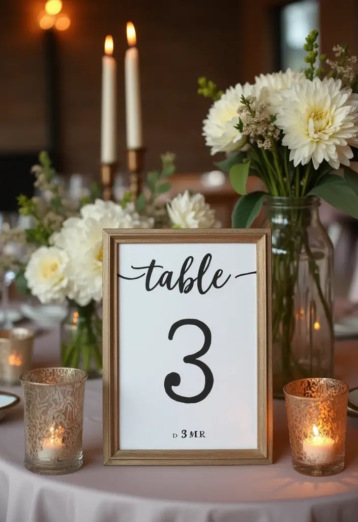 25 Modern Industrial Wedding Decor Ideas For Stylish Ceremonies - 17. Creative Table Numbers