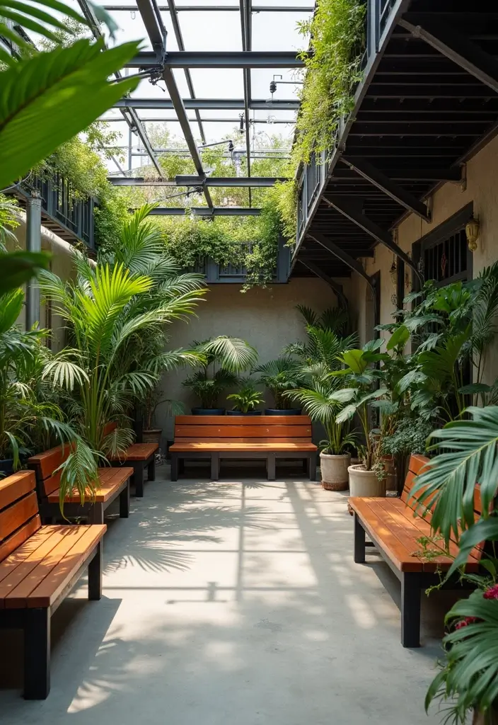 25 Modern Industrial Wedding Decor Ideas For Stylish Ceremonies - 21. Outdoor Elements