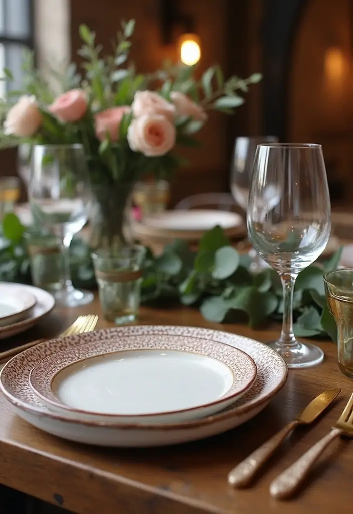 25 Modern Industrial Wedding Decor Ideas For Stylish Ceremonies - 24. Stylish Place Settings