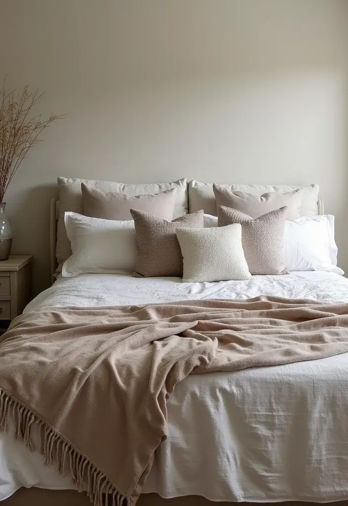 25 Pottery Barn Inspired Master Bedroom Decor Ideas 1 25 Pottery Barn Inspired Master Bedroom Decor Ideas - 1. Layered Textiles for Comfort