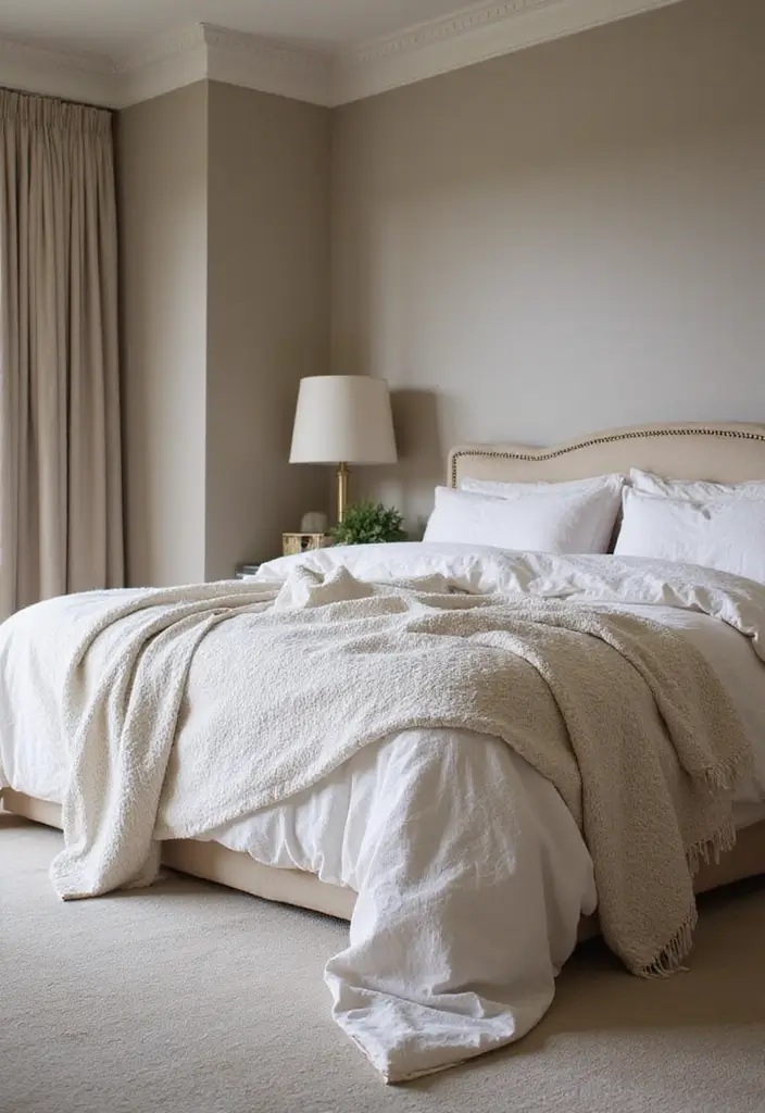 25 Pottery Barn Inspired Master Bedroom Decor Ideas 70 25 Pottery Barn Inspired Master Bedroom Decor Ideas - 18. Soft Bed Linens