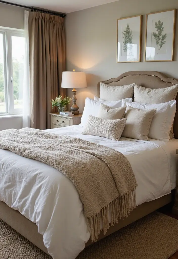 25 Pottery Barn Inspired Master Bedroom Decor Ideas 83 25 Pottery Barn Inspired Master Bedroom Decor Ideas - 25. Cozy Bedding Layers