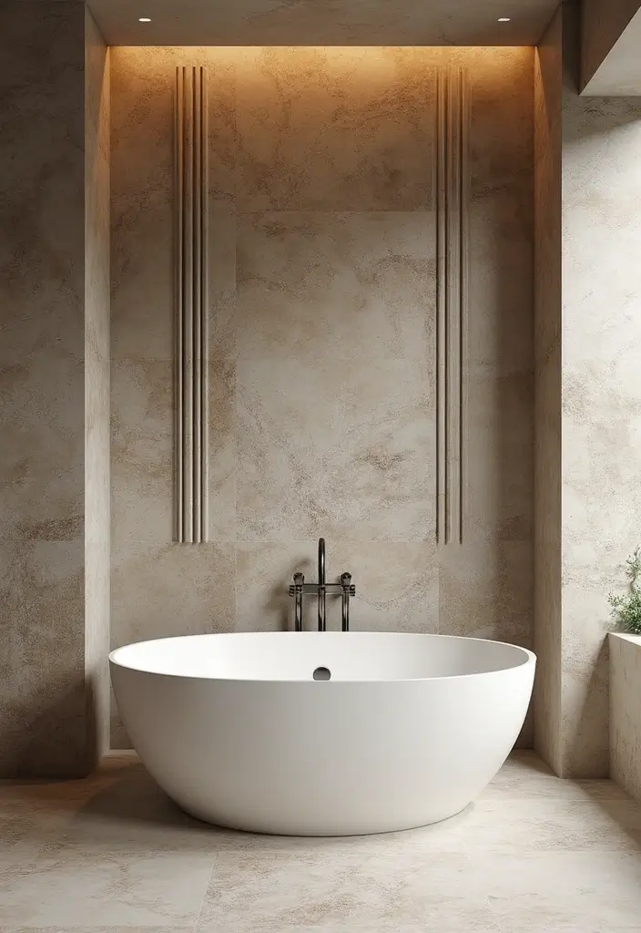 25 Stone Wall Decor Ideas To Add Texture And Warmth 22 25 Stone Wall Decor Ideas To Add Texture And Warmth - 4. Stone Wall in the Bathroom