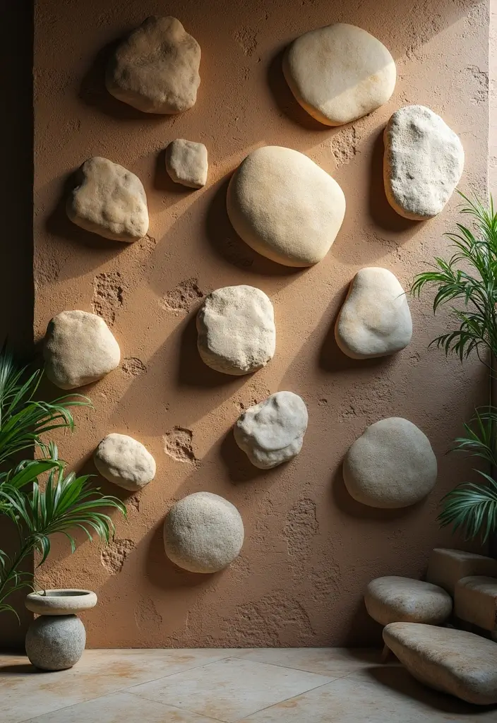 25 Stone Wall Decor Ideas To Add Texture And Warmth 37 25 Stone Wall Decor Ideas To Add Texture And Warmth - 7. Stone Wall Art