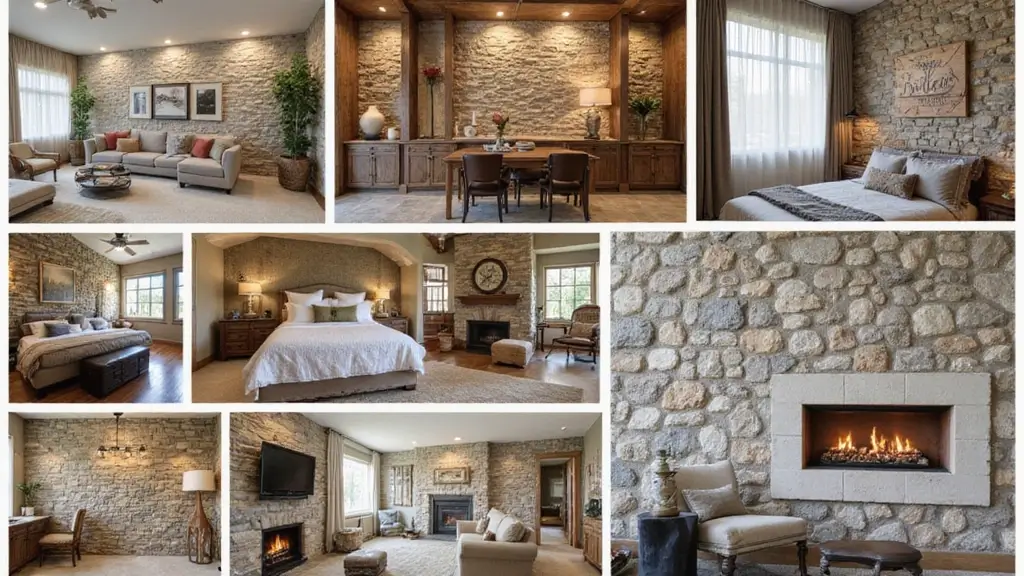 25 Stone Wall Decor Ideas To Add Texture And Warmth