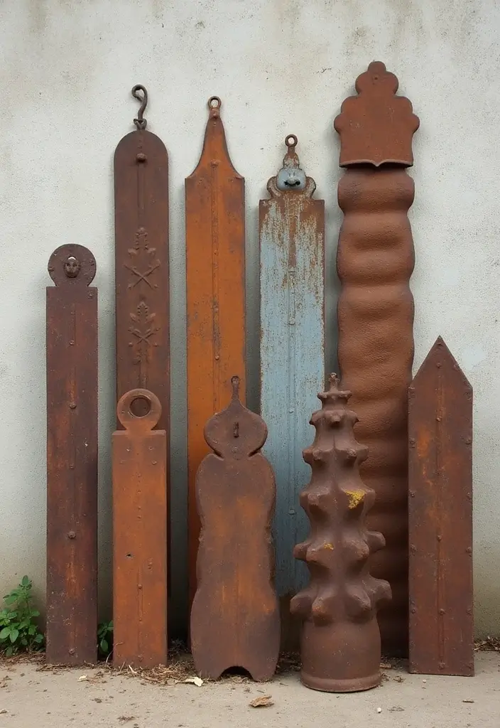 25 Wall Art Ideas For Industrial Decor Lovers 5 25 Wall Art Ideas For Industrial Decor Lovers - 3. Rusty Metal Art Pieces