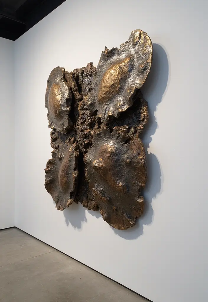 25 Wall Art Ideas For Industrial Decor Lovers 15 25 Wall Art Ideas For Industrial Decor Lovers - 7. 3D Metal Art Installations