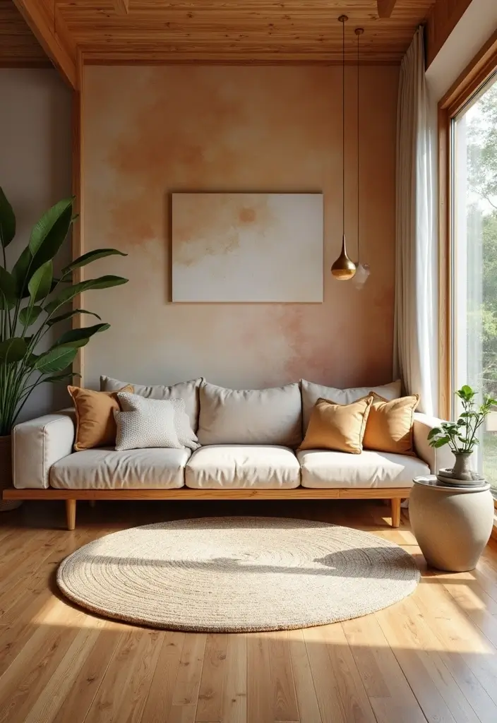 26 Bamboo Flooring Living Room Decor Ideas For Natural Warmth 53 26 Bamboo Flooring Living Room Decor Ideas For Natural Warmth - 23. Accented Wall Colors