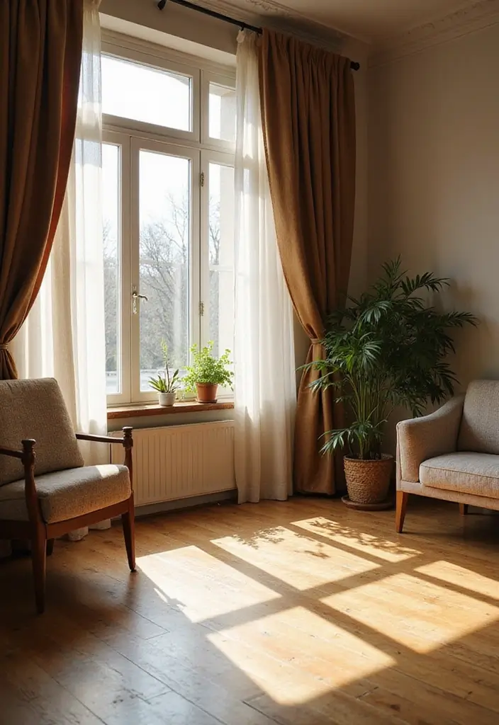 26 Bamboo Flooring Living Room Decor Ideas For Natural Warmth 60 26 Bamboo Flooring Living Room Decor Ideas For Natural Warmth - 24. Elegant Curtains