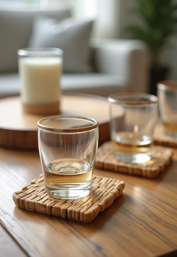 26 Bamboo Plant Decor Ideas To Bring Nature Indoors - 11. Bamboo Coasters