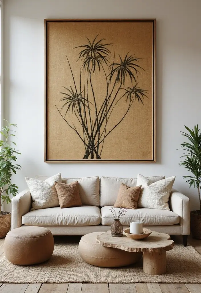 26 Bamboo Plant Decor Ideas To Bring Nature Indoors - 2. Bamboo Wall Art