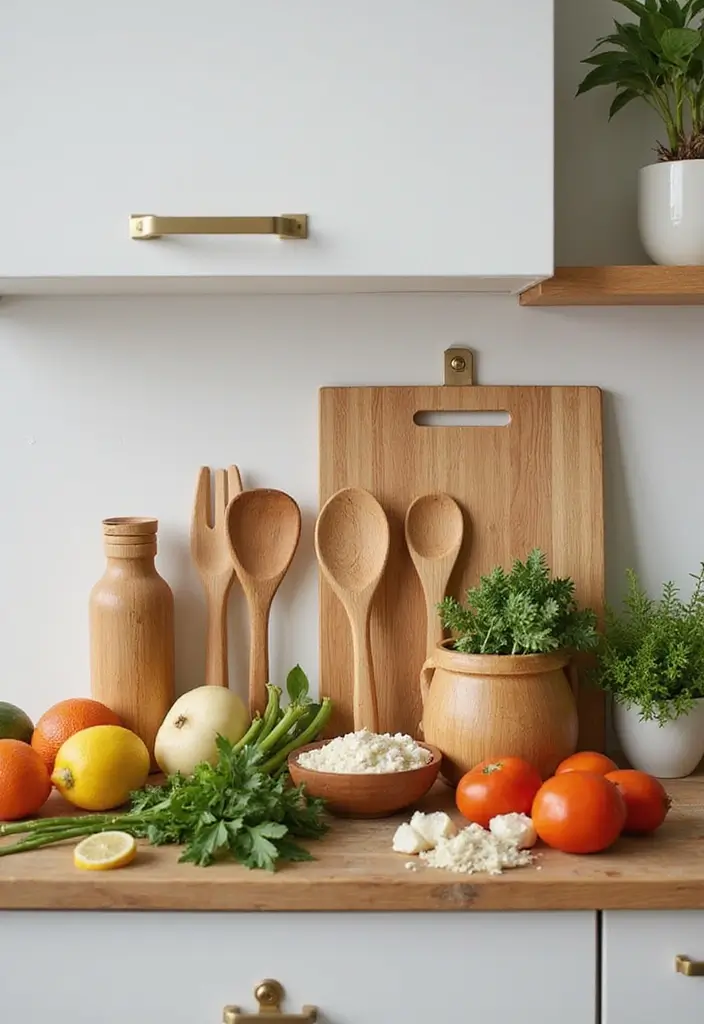 26 Bamboo Plant Decor Ideas To Bring Nature Indoors - 20. Bamboo Kitchen Utensils