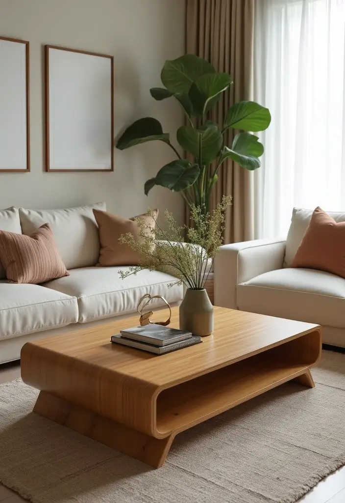 26 Bamboo Plant Decor Ideas To Bring Nature Indoors - 26. Bamboo Coffee Table