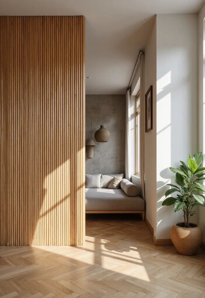 26 Bamboo Plant Decor Ideas To Bring Nature Indoors - 4. Bamboo Room Dividers