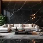 26 Black Marble Floor Decor Ideas For Luxury Spaces