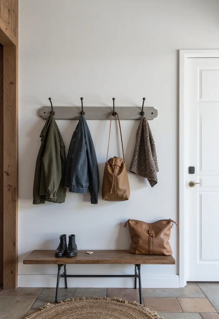 26 Concrete Wall Decor Ideas For Modern Industrial Homes 24 26 Concrete Wall Decor Ideas For Modern Industrial Homes - 12. Concrete Wall Hooks
