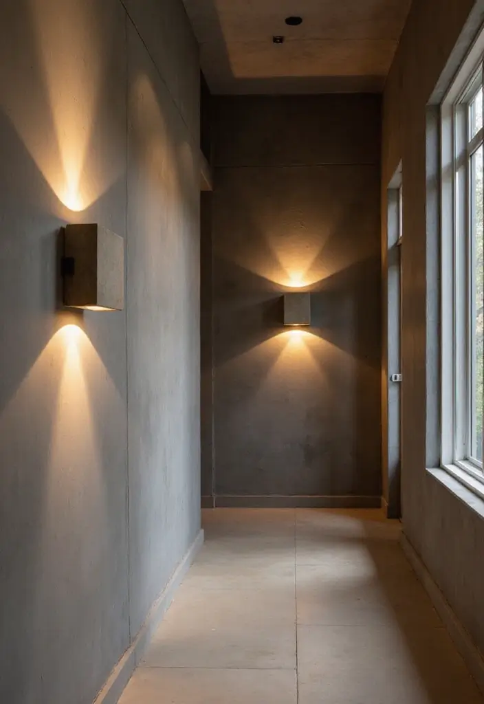 26 Concrete Wall Decor Ideas For Modern Industrial Homes 34 26 Concrete Wall Decor Ideas For Modern Industrial Homes - 16. Concrete Wall Sconces
