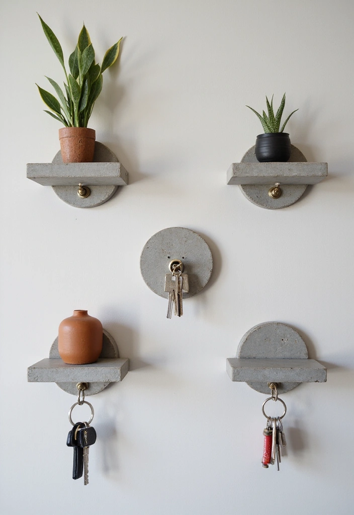 26 Concrete Wall Decor Ideas For Modern Industrial Homes 38 26 Concrete Wall Decor Ideas For Modern Industrial Homes - 18. Concrete Wall Coasters