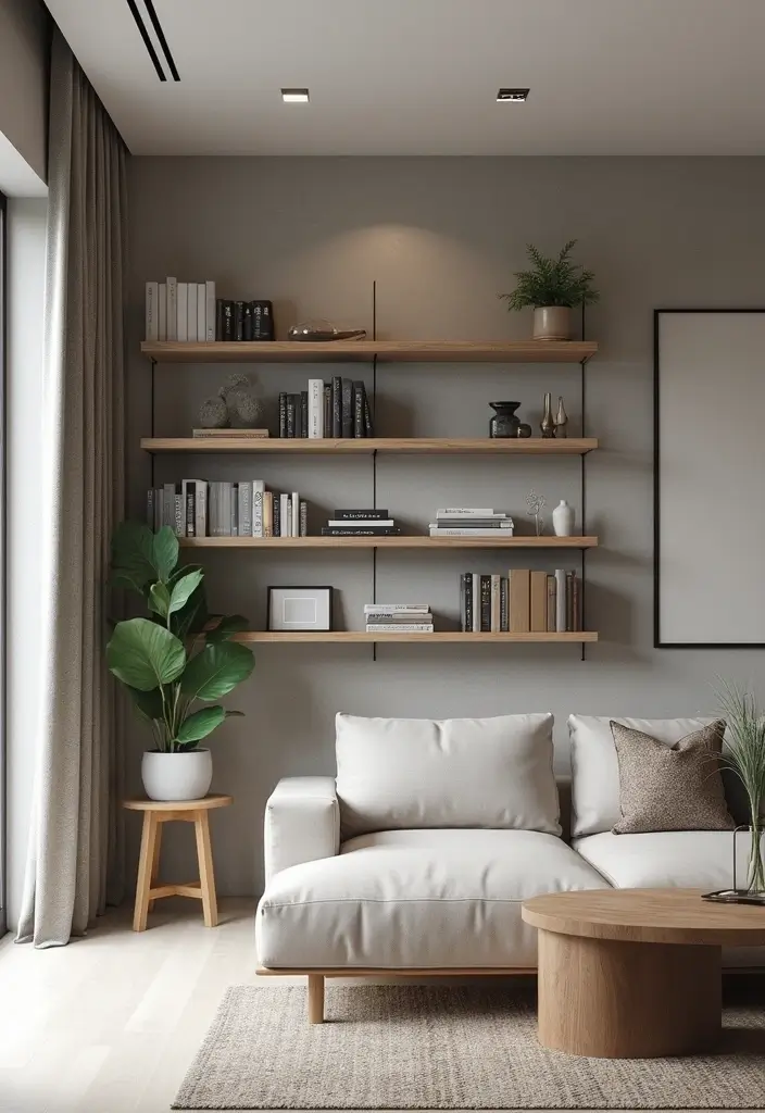 26 Concrete Wall Decor Ideas For Modern Industrial Homes 39 26 Concrete Wall Decor Ideas For Modern Industrial Homes - 19. Concrete Wall Shelving Units
