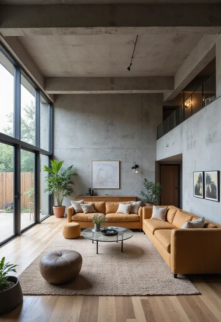 26 Concrete Wall Decor Ideas For Modern Industrial Homes 57 26 Concrete Wall Decor Ideas For Modern Industrial Homes - 23. Concrete Beam Exposed Design