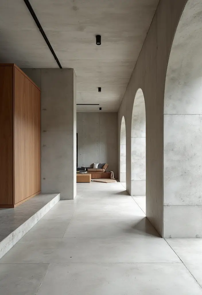 26 Concrete Wall Decor Ideas For Modern Industrial Homes 58 26 Concrete Wall Decor Ideas For Modern Industrial Homes - 24. Concrete Wall Dividers