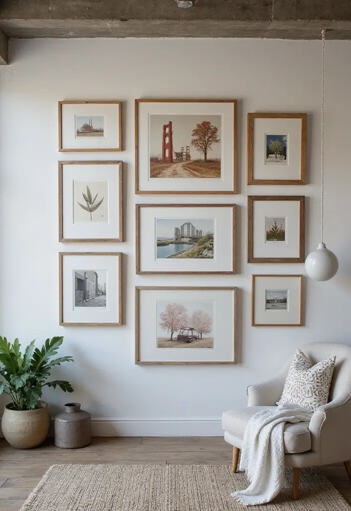 26 Concrete Wall Decor Ideas For Modern Industrial Homes 6 26 Concrete Wall Decor Ideas For Modern Industrial Homes - 6. Concrete Art Display Frames