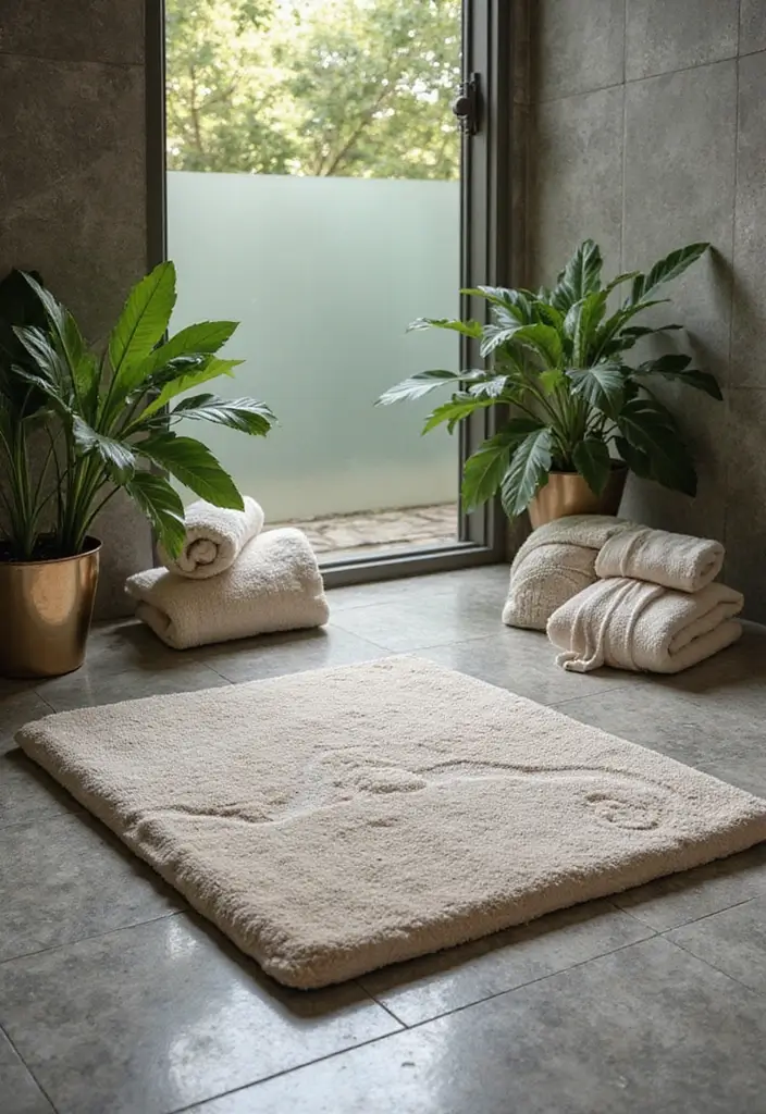 26 DIY Stone Craft Ideas For Rustic Home Decor Lovers 31 26 DIY Stone Craft Ideas For Rustic Home Decor Lovers - 11. Stone Shower Mat