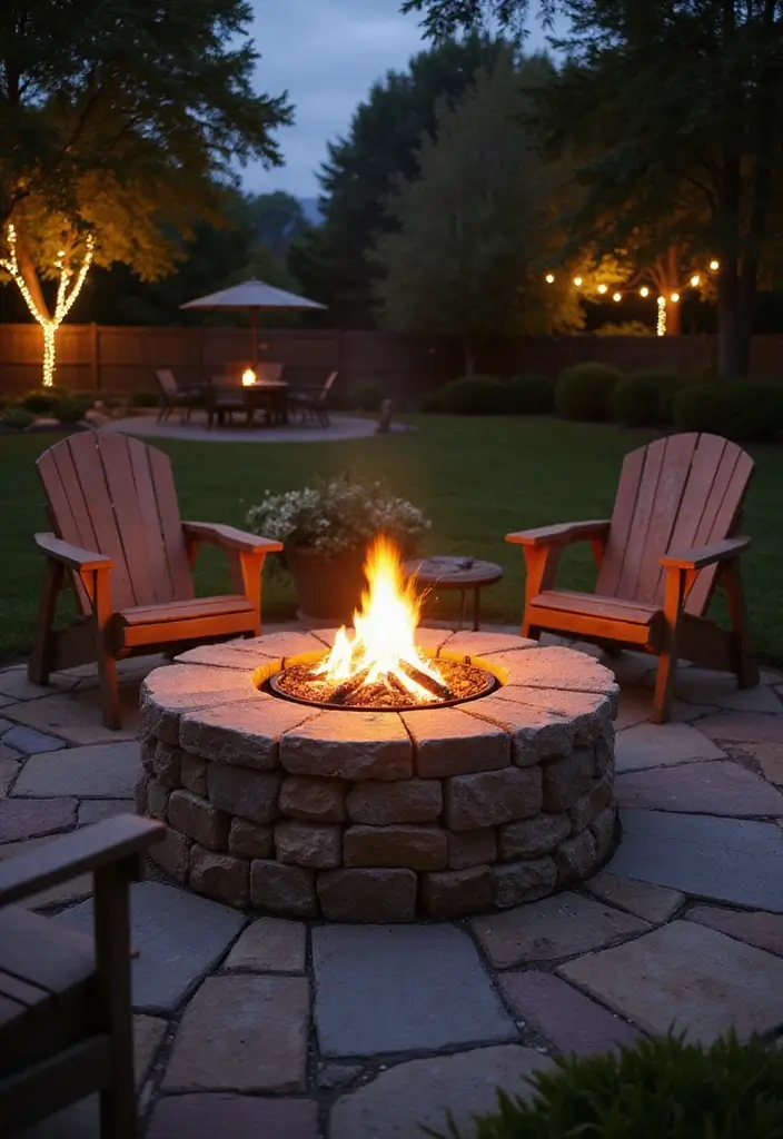 26 DIY Stone Craft Ideas For Rustic Home Decor Lovers 60 26 DIY Stone Craft Ideas For Rustic Home Decor Lovers - 18. Stone Fire Pit