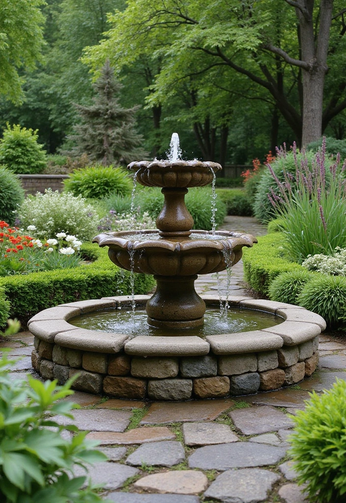 26 DIY Stone Craft Ideas For Rustic Home Decor Lovers 19 26 DIY Stone Craft Ideas For Rustic Home Decor Lovers - 5. Stone Water Fountain