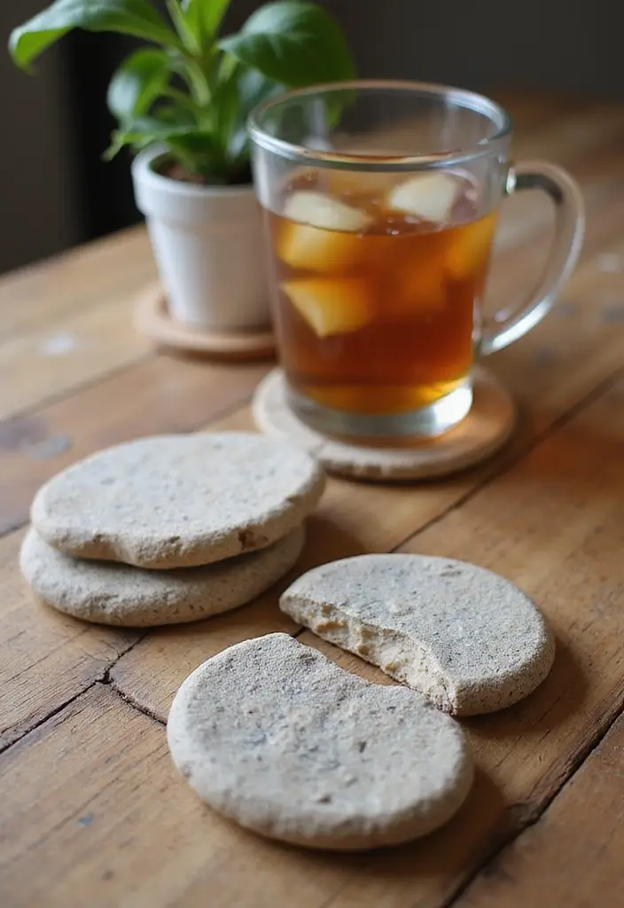 26 DIY Stone Craft Ideas For Rustic Home Decor Lovers 20 26 DIY Stone Craft Ideas For Rustic Home Decor Lovers - 6. Stone Coasters