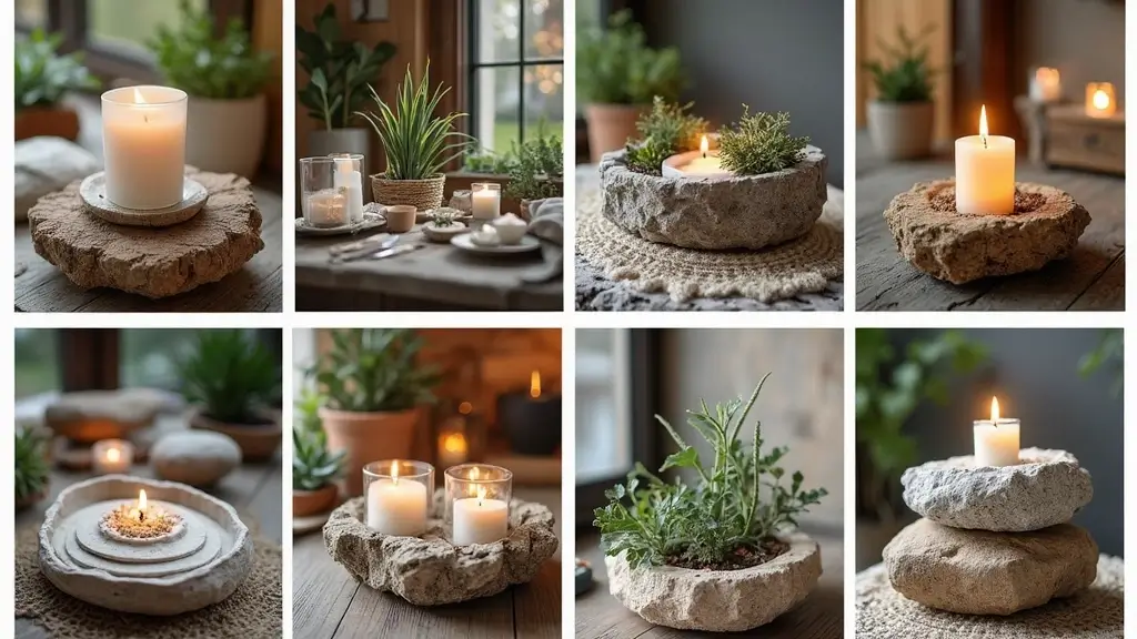 26 DIY Stone Craft Ideas For Rustic Home Decor Lovers