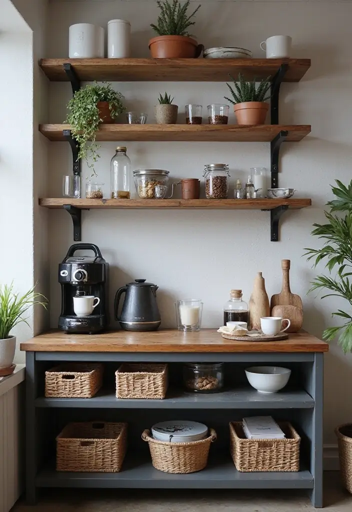 26 Industrial Apartment Decor Ideas For Small Urban Homes 49 26 Industrial Apartment Decor Ideas For Small Urban Homes - 21. Attractive Coffee Stations