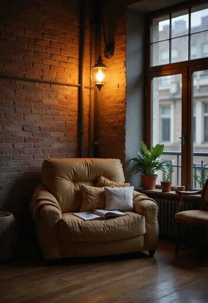 26 Industrial Apartment Decor Ideas For Small Urban Homes 56 26 Industrial Apartment Decor Ideas For Small Urban Homes - 22. Cozy Reading Nooks