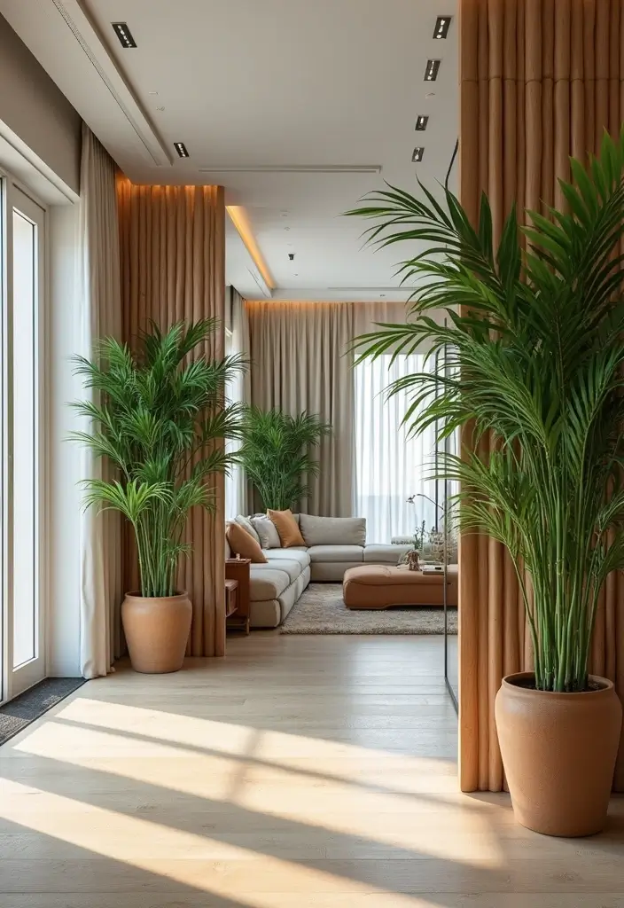 27 Bamboo Plant Indoor Decor Ideas For Fresh Energy 23 27 Bamboo Plant Indoor Decor Ideas For Fresh Energy - 11. Bamboo as Room Dividers