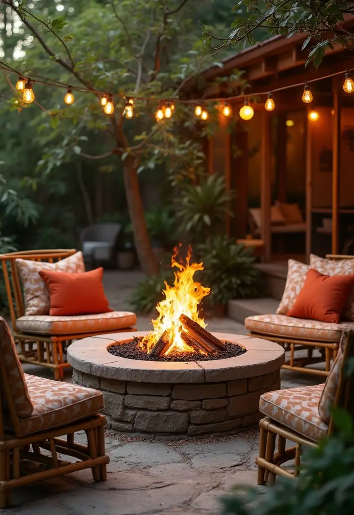 27 Bamboo Plant Indoor Decor Ideas For Fresh Energy 39 27 Bamboo Plant Indoor Decor Ideas For Fresh Energy - 17. Bamboo Fire Pit Area