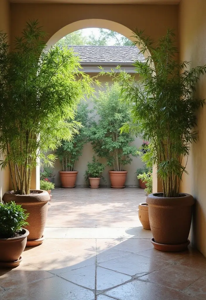 27 Bamboo Plant Indoor Decor Ideas For Fresh Energy 41 27 Bamboo Plant Indoor Decor Ideas For Fresh Energy - 19. Bamboo in the Entryway