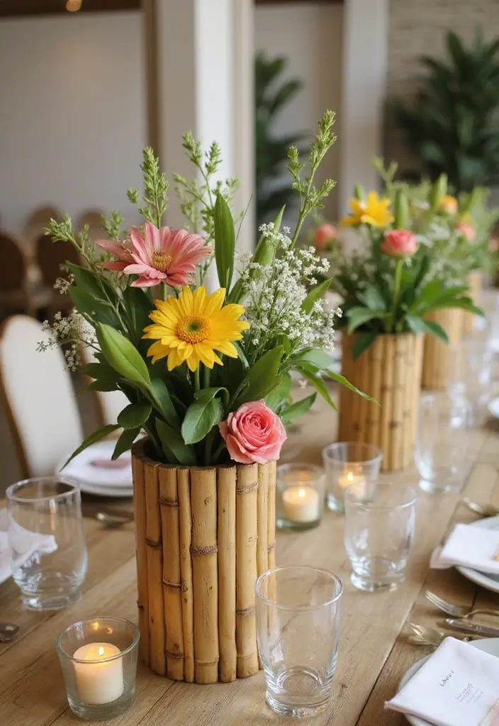 27 Bamboo Plant Indoor Decor Ideas For Fresh Energy 44 27 Bamboo Plant Indoor Decor Ideas For Fresh Energy - 22. Bamboo Centerpieces for Events