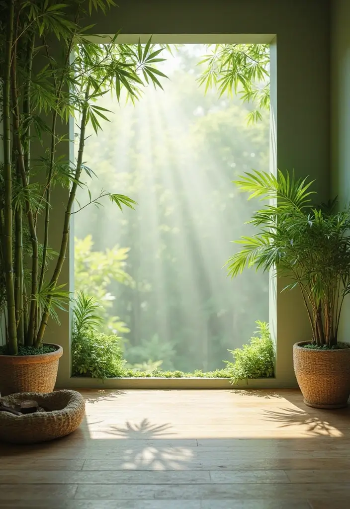 27 Bamboo Plant Indoor Decor Ideas For Fresh Energy 55 27 Bamboo Plant Indoor Decor Ideas For Fresh Energy - 25. Bamboo to Promote Calmness
