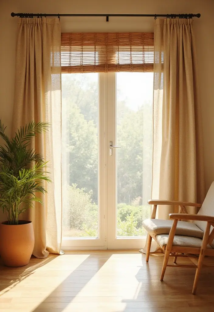 27 Bamboo Plant Indoor Decor Ideas For Fresh Energy 14 27 Bamboo Plant Indoor Decor Ideas For Fresh Energy - 6. Bamboo Curtains