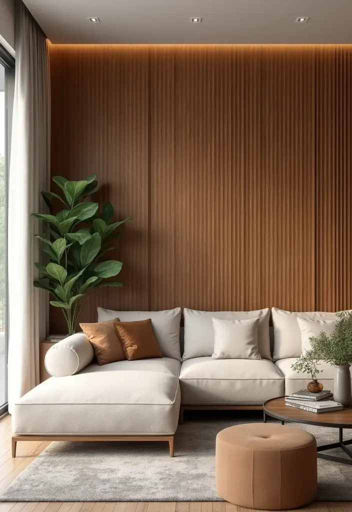 27 Bamboo Wall Decor Ideas For Calming Interiors - 11. Bamboo Infused Wall Panels