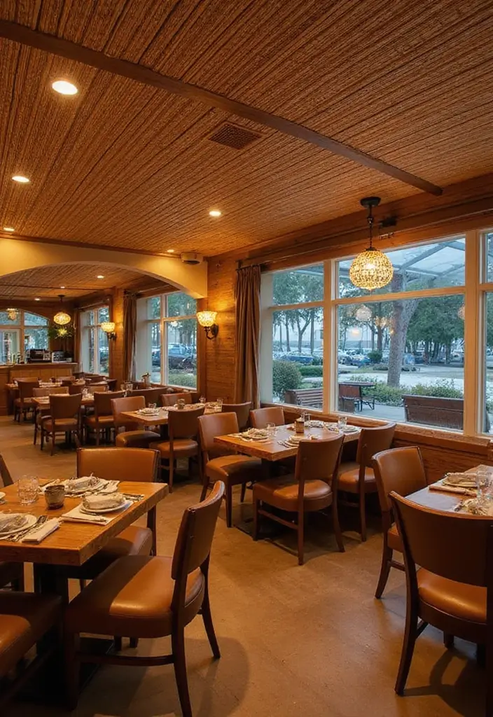 27 Bamboo Wall Decor Ideas For Calming Interiors - 19. Bamboo Ceiling Panels