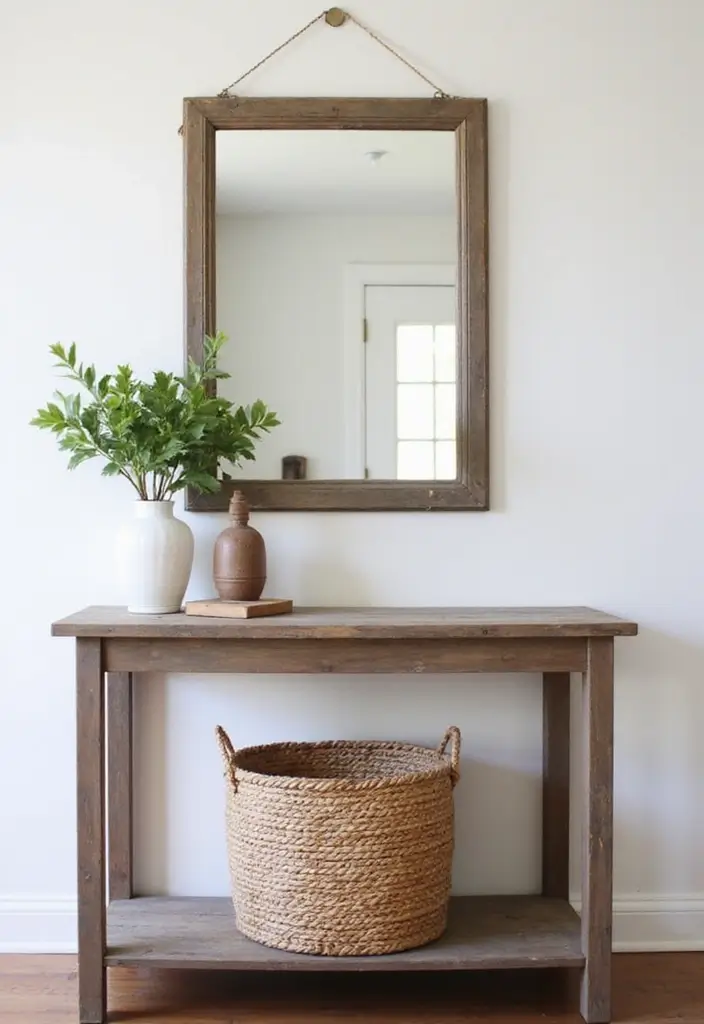 27 DIY Industrial Home Decor Ideas For Creative Spaces 33 27 DIY Industrial Home Decor Ideas For Creative Spaces - 15. Upcycled Window Frame Mirror