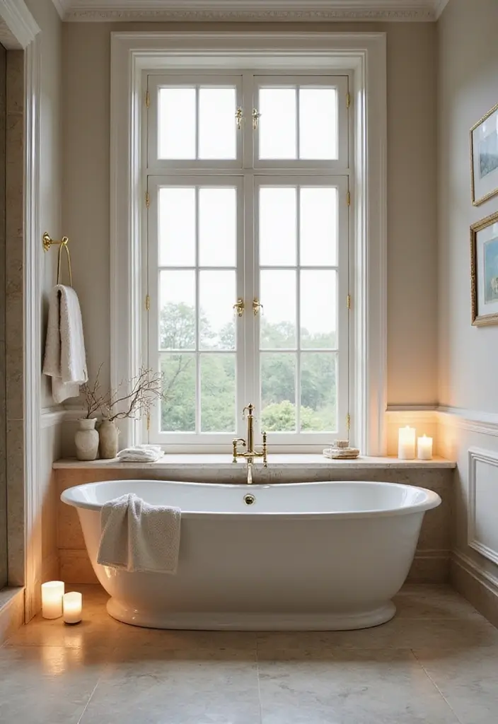 28 Bathroom Decor Ideas With Marble Counters And Accents 34 28 Bathroom Decor Ideas With Marble Counters And Accents - 12. Freestanding Marble Bathtubs