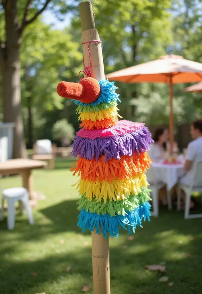 28 DIY Bamboo Home Decor Ideas Anyone Can Make - 24. Bamboo Piñata