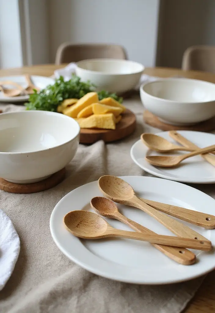 28 DIY Bamboo Home Decor Ideas Anyone Can Make - 26. Bamboo Serving Spoons