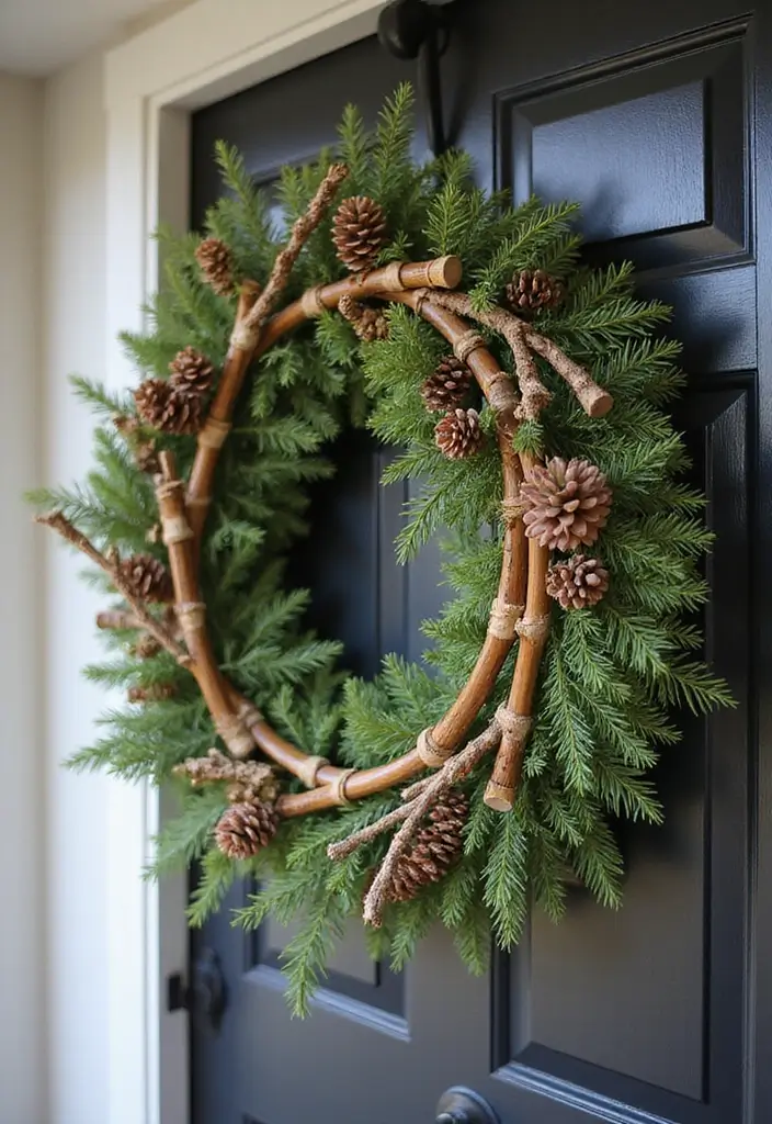 28 DIY Bamboo Home Decor Ideas Anyone Can Make - 7. Bamboo Wreaths